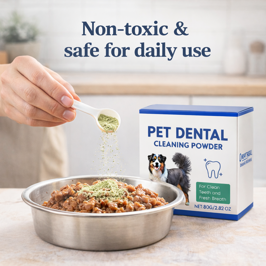 Natural Dog Teeth Cleaning Powder