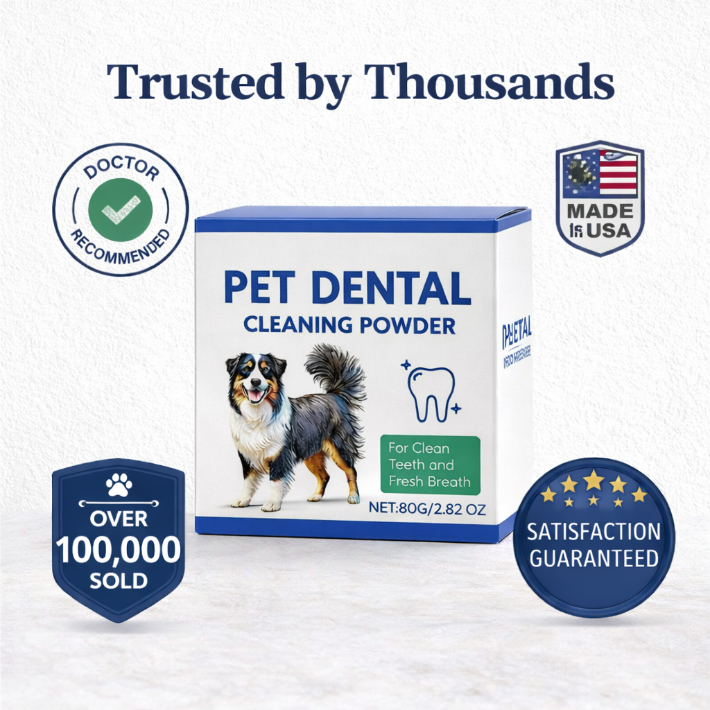 Natural Dog Teeth Cleaning Powder